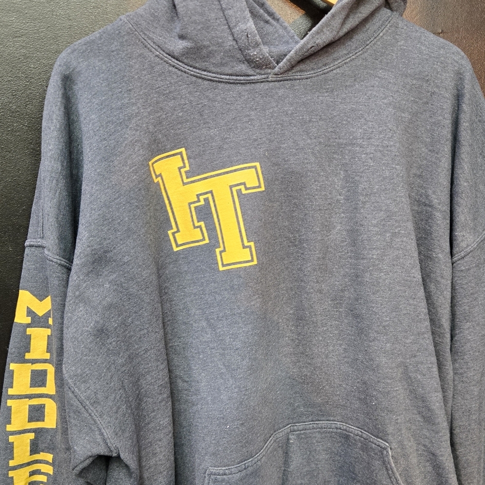 INNER TURMOIL Pennsylvania Hardcore Gildan Charcoal Men's 2XL Hoodie